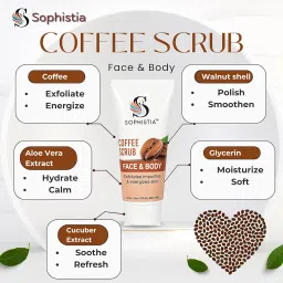 SOPHISTIA Skincare Combo – Facewash, Coffee Scrub & Day-Night Cream (100ml Each) | Brightens, Exfoliates & Hydrates | With Vitamin C, Niacinamide, Retinol & Coffee | Men & Women | Pack of 3 image 5