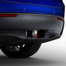 Beabes Texas Flag Trailer Hitch Tube Cover Plug Cap, Grunge The Lone Star American Texas Flag Lightweight Hitch Covers Protector Tow Hitch Cover Plug Cap Receiver Hitch Accessories 2 Inch image 3