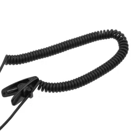 MERISHOPP® Receive/Listen Only Headset Security G Shape Earpiece with 3.5mm Connector Compatible image 1