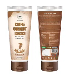 TNW-The Natural Wash Exfoliate Coffee Coconut Scrub For Face & Body, De Tan Removal, Blackhead Remover, Remove Dirt & Dead Skin From Neck, Knees, Elbows & Arms | Suitable for All Skin Types 100g image 1
