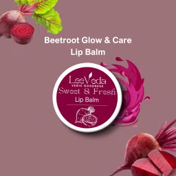 LeeVeda Sweet & Fresh Lip Balm | 100% Natural, Hydrating & Nourishing | Enriched with Ayurvedic Goodness for Soft & Healthy Lips | 5g image 1