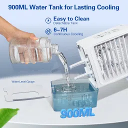 BriteZen Portable Air Conditioner, Personal Mini Fan 3 Wind Speed image 3