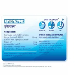 Unienzyme - Strip of 15 Tablets image 1