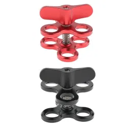 The Style Sutra 2xTriple Ball Clamp 3 Holes Underwater Diving Light Arm System Bracket|Cameras & Photo | Camera & Photo Accessories | Other Camera & Photo Accs image 2