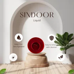 Alta & Sindoor Combo Pack – Roll-On Liquid Alta 50ml + Dry Sindoor Powder Red | Water & Sweat-Resistant, Long-Lasting | Pack of 2 image 4