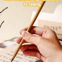 9-Piece Calligraphy Set, Chinese Calligraphy Brush Pen Set for Painting, Watercolor Brush Pens with Ink, Brush Pen for Calligraphy and Painting, Ideal for Artists and Beginners image 4