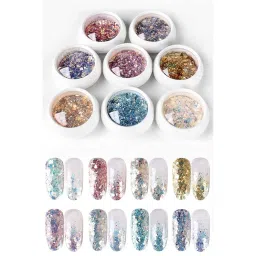 THR3E STROKES Moonstone Nail Extension Kit - 6 Gel Polishes (7.5ml) | 48V UV Nail Lamp | 500 Stiletto Nail Tips & Rhinestones | Professional Nail Art Tools | Base & Top Coat | DIY & Salon Use (MOONSTONE KIT) (NEXUS) image 3