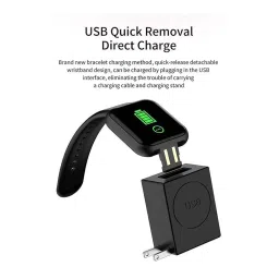 Drumstone D20 SmartWatch for Android Phones with Heart Rate & Blood Pressure Monitor, Sleep Monitor, Information Reminder & Step Counter Fitness Tracker for Men, Women and Kids image 3