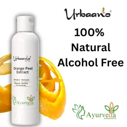 Urbaano Herbal Orange Peel Liquid Botanical Extract DIY Making Toner, Mask, Shampoo, Soap | Anti-ageing | Dark circle's| 200ml image 1