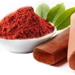 STYLONEST Hub Pure RED Sandalwood Stick/LAL Chandan Natural RAKT Chandan Stick for Pooja & Beauty 110-120 Gram image 1