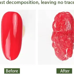 Brille Bee Nail Polish Remover Gel Kit with File and Peeler, Professional Manicure Tool Set image 2