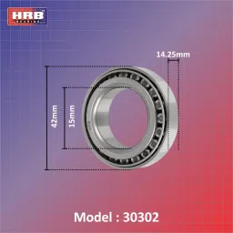 HRB Taper Roller Bearing 30302 image 1