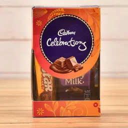 TIED RIBBONS Rakhi for Brother with Chocolate Combo Gift - Designer Peacock Rakhi with Chocolates Box and Rakshabandhan Card Tikka - Bracelet Rakhi for Men Brother Bhaiya Boys Kids (Design 3) 250 gram image 3