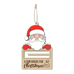 club bollywood The Style SutraChristmas Money Holder Practical Tree Pendant Christmas Decor for Home Party Santa Claus|Home & Garden | Greeting Cards & Party Supply | Other Gift & Party Supplies image 1