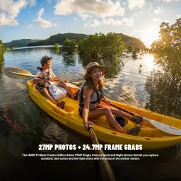 GoPro HERO13 Black Special Bundle Includes - HERO13 Black Camera, Handler, 2-Enduro Batteries, 2-Curved Adhesive Mounts, 64GB MicroSD Card, Hard Carrying Case(1-Yr International+1-Yr India Warranty) image 2