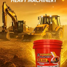 Power Punch Red Gel Grease – NLGI-3 Heavy Duty Grease image 3