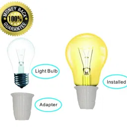 E27 Flexible Edison Bulb Socket Adapter Adjustable for Home Light Fixtures / LED Grow Light Holder etc (30cm) image 1