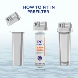 Filmax® 9-Inch Silver Candle RO Pre-Filter Cartridge for Water Purifiers – Compatible with Aquaguard, NOVA & Most RO Systems – Threaded Candle Filter for Sediment Removal Pack of 2 image 4