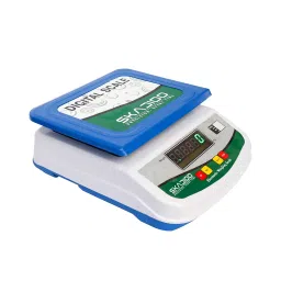 SKADIOO Weighing Machine for Food | Capacity 30Kg | Weight Machine for Kitchen, Weighing Scale, Kitchen Scale for Shop, Commercial & Home Weight Measurement with Dual LED Front & Back Display image 4