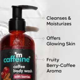 mCaffeine Tan Removal Bath Kit with Exfoliating Coffee Body Scrub & Body Wash | Suitable for All Skin Types | Value Pack of 2 for Men & Women image 2