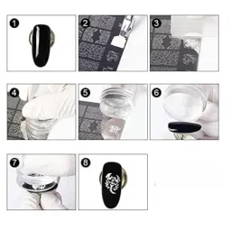 NPAH Professional Painting Gel, Nail Art Design and Drawing Gel, UV LED Soak Off (Black, Nail Painting Gel) image 2