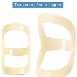 INOCEAN 5 PCS Finger Splint, Finger Protector for Cricket, Graduated Oval Trigger Finger Splint Finger Straightener Brace for Thumb Middle Pinky or Ring Finger (1,3,5,7,9,Sizes) image 3