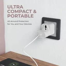 elleys' Elleys ENZO (2 pcs) 3 pin Socket US Converter for India (USA, UK, China) Australia to India Plug Converter - Type D Plug Adapter 6A - 240V Universal Travel Adapter for Home, Office image 4