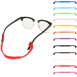 club bollywood VELURA Silica gel Glasses Sunglasses Eyewear Cord Non-slip Strap Hang Rope DarkBlue|1 x Flat |Other Vision Care| Vision Care image 3