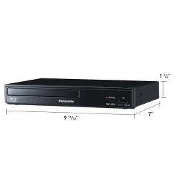 Panasonic Blu Ray DVD Player with Full HD Picture Quality and Hi-Res Dolby Digital Sound, DMP-BD90P-K, Black image 5