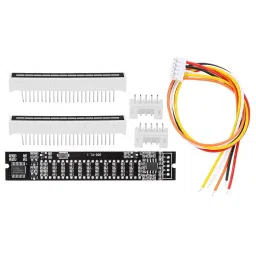 EBTOOLS Semiconductor Audio Spectrum Indicator, VU Meter Amplifier Board, Voice Sound Control DIY 12 Level for Musicians and Sound Audio Professionals(Music Spectrum Level image 3