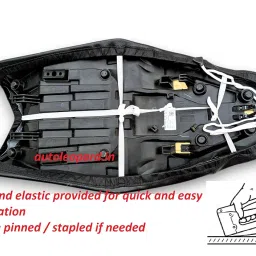 autoleopard New Extreme 125R Single seat Soft Touch Single Bike Seat Cover for Hero Extreme 125R image 5