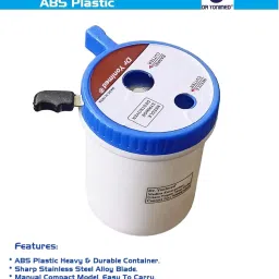 Dr Yonimed Syringe Needle Destroyer Manual Plastic Needle Cutter | Needle Burner |Hub Cutter | ABS Needle And Syringe Destroyer Non-Electric For Clinics/Hospitals/Labs Use. image 2