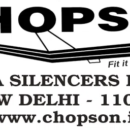 CHOPSON SILENCER'S TVS STAR CITY PLUS and TVS PHOENIX MUFFLER. It is also suitable for Star City 110cc. It's a Matte Black Silencer Assembly (HEAVY DUTY MATTE BLACK POWDER COATED). It comes with a COMPLIMANTARY HEAT PROTECTION SHIELD/COVER AMOUNTING TO Rs. 470 AT NO EXTRA COST. image 2