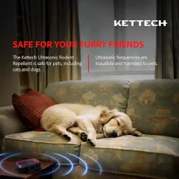 Kettech Ultrasonic Rodent Repellent for Home - Indoor & Outdoor Pest Control, Repels Mice, Rats, Squirrels image 5
