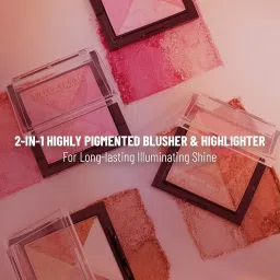 Swiss Beauty Mini Baked Shimmer Blusher And Highlighter Palette For Face Makeup| Multicolor-2, 7 Gm | image 4