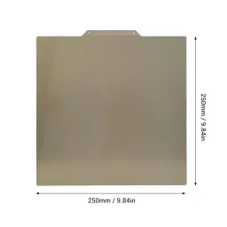 Textured Double Sided PEI Build Plate 250x250mm for QIDI Q1 Pro 2.4 V2 250 M5 3D Printer Build Plate Spring Steel Print Bed image 4