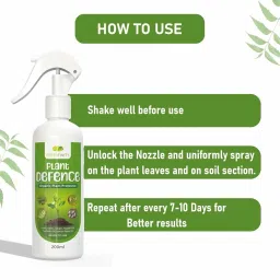 GREENFINITY Plant Defence Neem Oil Spray 200ML For Indoor & Outdoor Plants|Fortified With 7 Effective Essential Oils | Removes Mealybugs, Wide Range Of Garden Pests & Fungus | 200 ml image 3