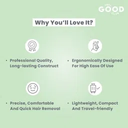 Feel Good Club Slant Tweezer Stainless Steel Tip Grooming Tool for Eyebrow Shaping Ingrown Hair Splinter Facial Plucking with Grip Handle for Men Women Beauty Routine Use image 5