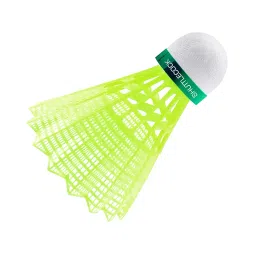 Arrowmax Nylon Badminton Shuttlecock | Stable Flight & Fast Recovery Shuttle for Training Practice Outdoor Indoor-Pack of 6 image 1