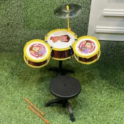 AASA Kids Drum Set Musical Piano Fun Play Instrument Toys for Boys and Girls, Birthday Gift Item (Drum Set) image 5