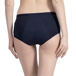 FabPad Cotton Women's Reusable Leak Proof Period Panties Lasts For 3 Years Without Pads, Cups & Tampons (Pack Of 1, Blue, Small) image 1