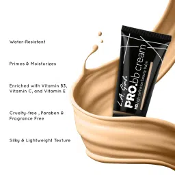 L.A GIRL HD Pro BB Cream Fair | Lightweight, Long-lasting, Intensely Hydrating, Skin Brightening | Enriched With Vitamin B3,C & E, 30ml Vegan & Cruelty-Free image 1