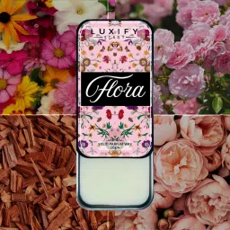 LUXIFY SCENT Pack of 2 Flora & Cold Coffee Solid Perfumes | Alcohol Free Cologne for Men & Women | Strong & Lasting Fragrance | Non-Greasy Wax Perfume | Gifting Set for Him & Her image 2