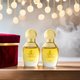 Aroma Craft Musk Nashwah & Dilnasheen Attar Combo Alcohol-Free Perfume Oil with Bergamot, Rose, Jasmine, Vanilla & Amber, Long-Lasting Unisex Fragrance for Men & Women, Ideal for Gifting. (12ml) each image 4