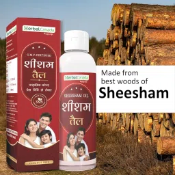 Herbal Canada Sheesham Tail 50ML- Natural Oil for Joints & Muscles, Reduces Swelling, Relieves Pain, Promotes Flexibility & Comfort, Ayurvedic Remedy for Wellness Pack of 3 image 2