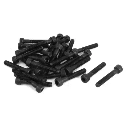 Allen Bolt (Pack of 10) Socket Head Cap Screws Grade 12.9 Alloy Steel Black Oxide Allen Socket Drive Half Thread (M6 X 70MM) image 5