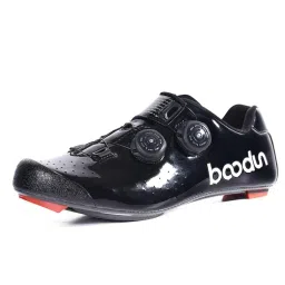 club bollywood CLUB BOLLYWOOD® Road Cycling Shoes Bike Bicycle Racing Shoe Quick Lace Sneaker Black 44 | Sporting Goods | Cycling Men | Men image 5