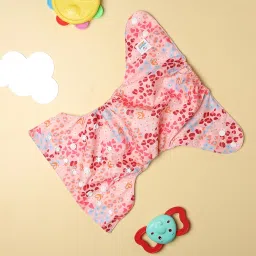 MOM'S PRIDE® Baby Pocket Cloth Diapers Printed Reusable,Washable, Adjustable One Size Adjustable New Baby Cloth Diapers 0-2 years (3 Printed Diaper Covers with 3 Insert Pad) image 4