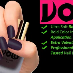 Volo Velvet Dull Matte Bold Colors Nail Polish Combo in Wholesale Rate(Dark Peach, Dark Wine, Skin Nude, Parrot Green, Orange, Yellow, Magenta, Maroon, Passion Pink 96 ml) Pack of 12 image 1