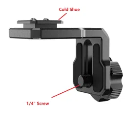 NATEFEMIN 1/4 Cold Shoe Mount, Wireless Video Transmission Bracket for DJI/RS2/RSC2/RS3/RS2pro Stabilizer image 1
